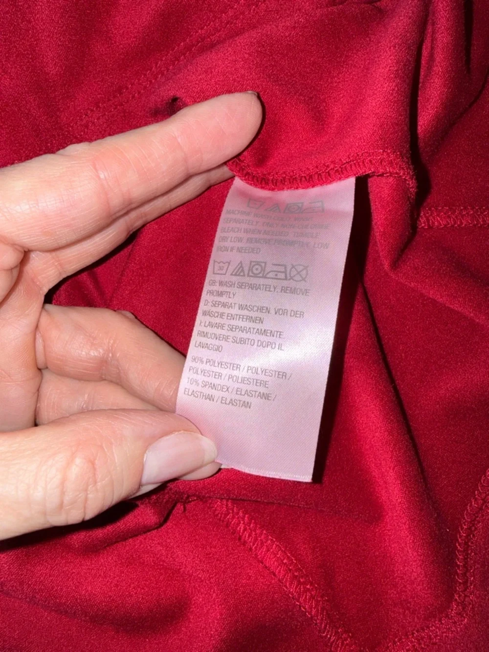 Susan Graver Crimson V-Neck Puff-Sleeve Top - Picture 9 of 11